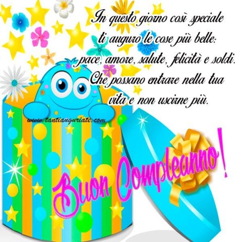 Le Frasi Di Buon Compleanno Immagini Imagez