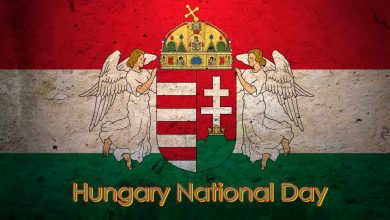 Happy national day hungary