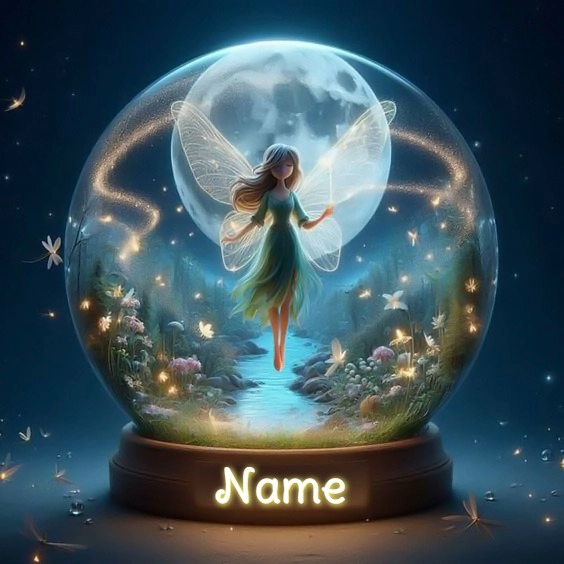 Enchanting Fairy Image Template for Personalized Creations