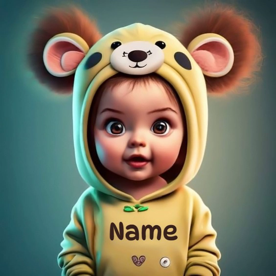 Create Adorable Custom Images with Our Cute Baby Template