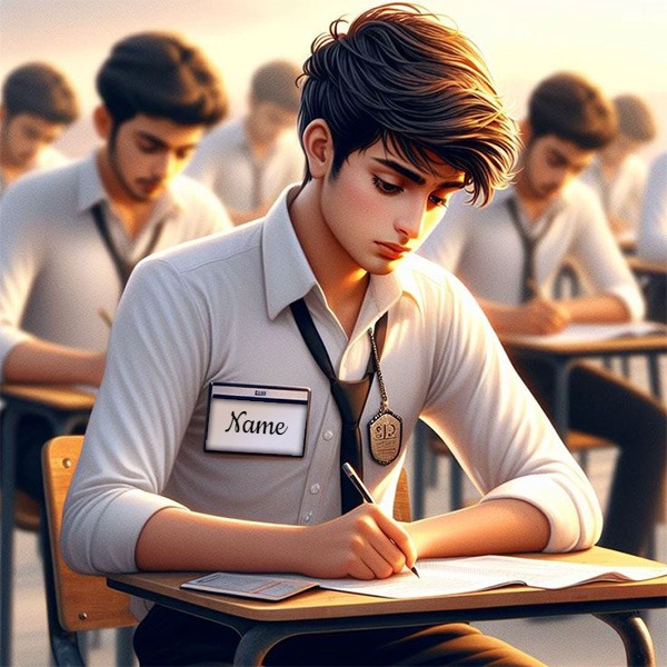 Personalize Anime Boy Image with Your Name for Special Touch
