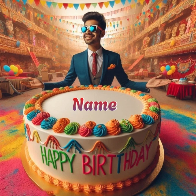 Personalize Your Birthday Celebration Image with a Name