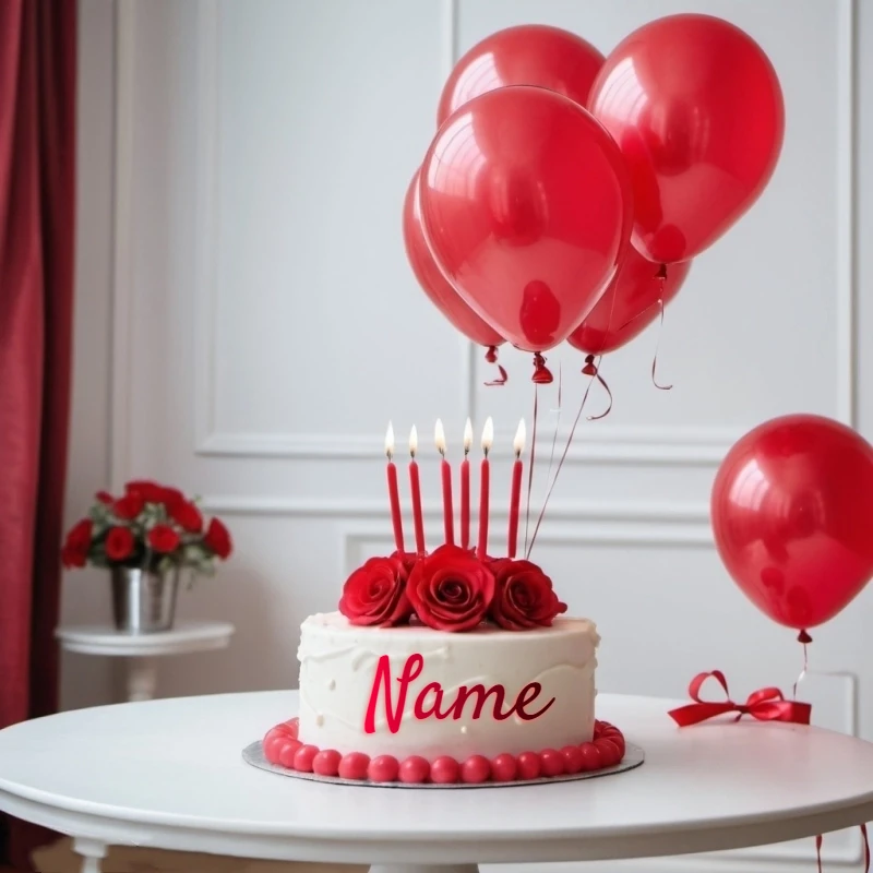 Personalize Your Celebratory Scene with Custom Name Images