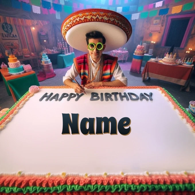 Personalize a Festive Cinco de Mayo Birthday Image Online