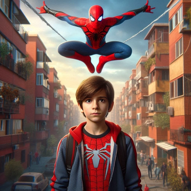 Dive into Adventure by Swapping Faces with Spider-Man