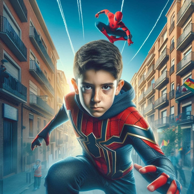 Become Spider-Man in a Thrilling Urban Adventure Scene