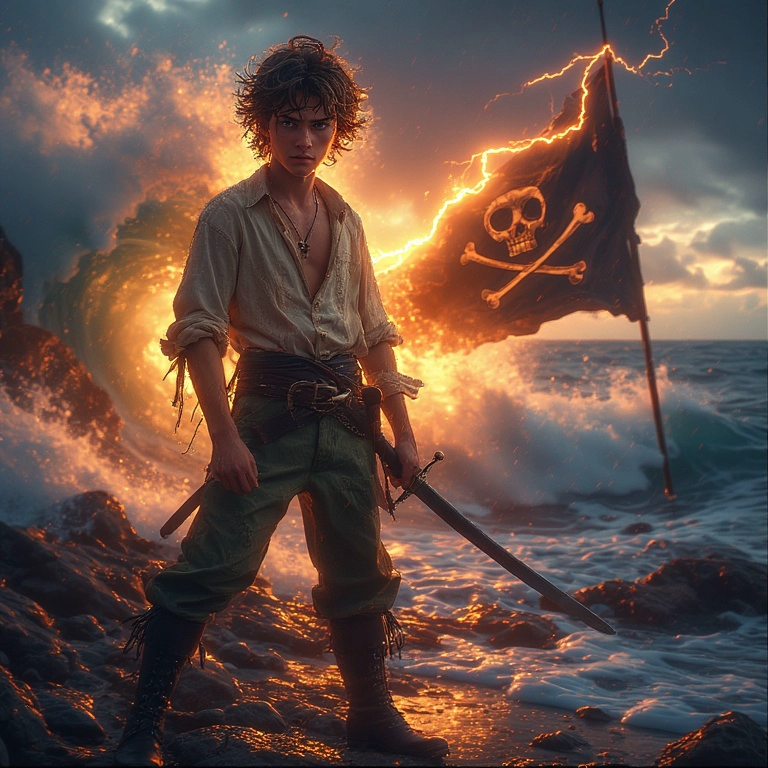 Become a Fierce Pirate with Our Face Swap Adventure