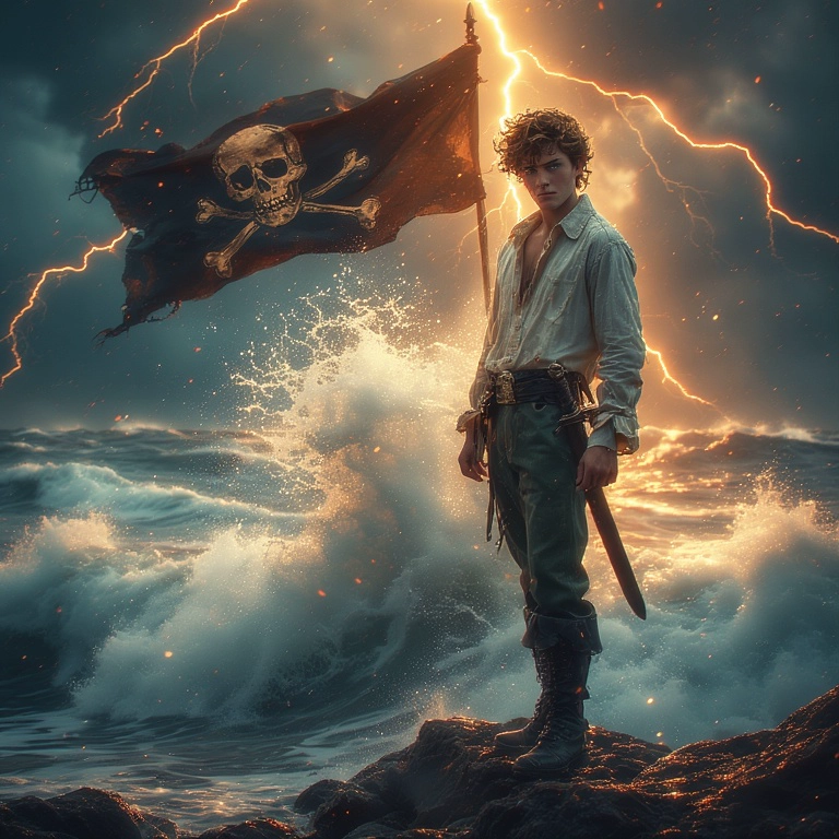 Become a Daring Pirate Amidst a Stormy Adventure