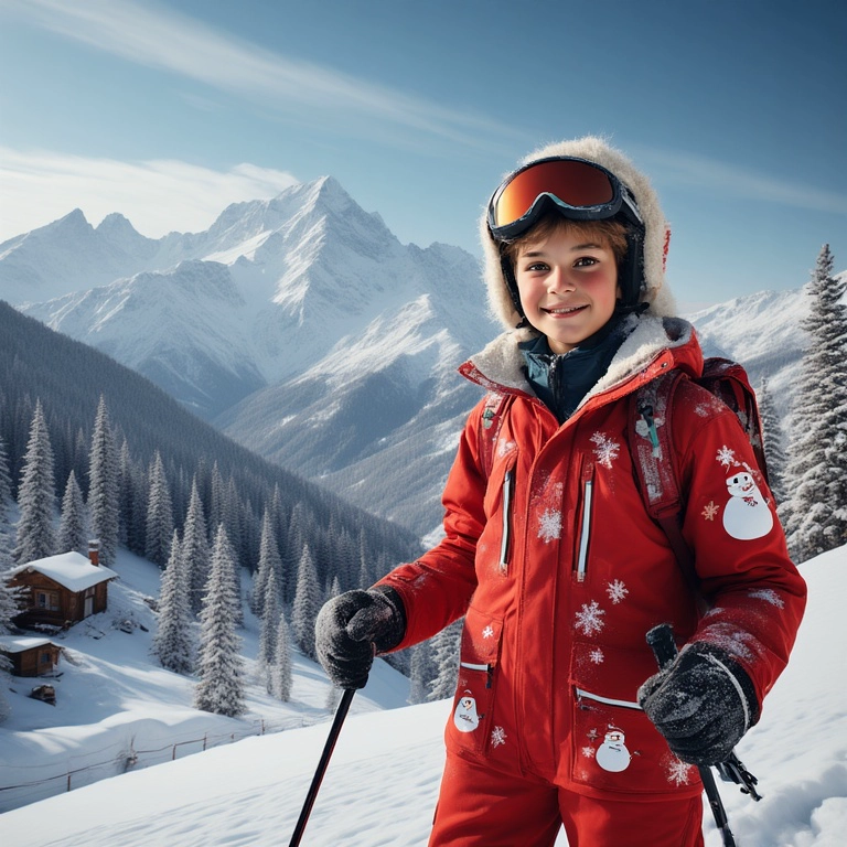 Transform Your Look with Our Whimsical Ski Adventure Image