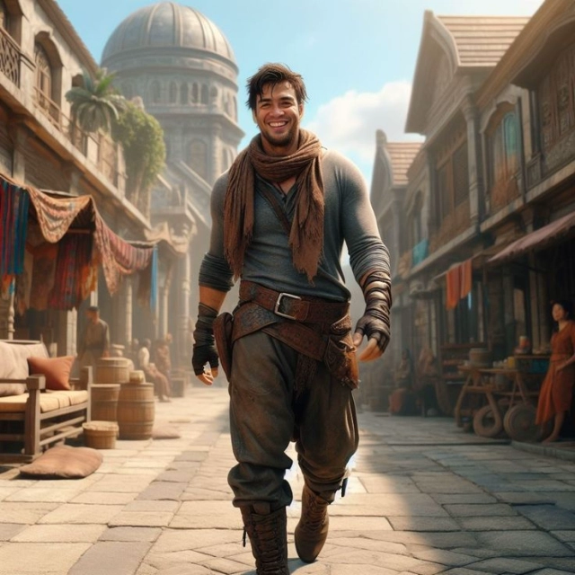 Explore Adventure by Swapping Your Face onto a Historic Scene
