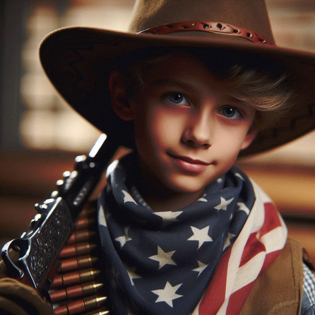 Become the Brave Cowboy Hero with Our Fun Face Swap Feature