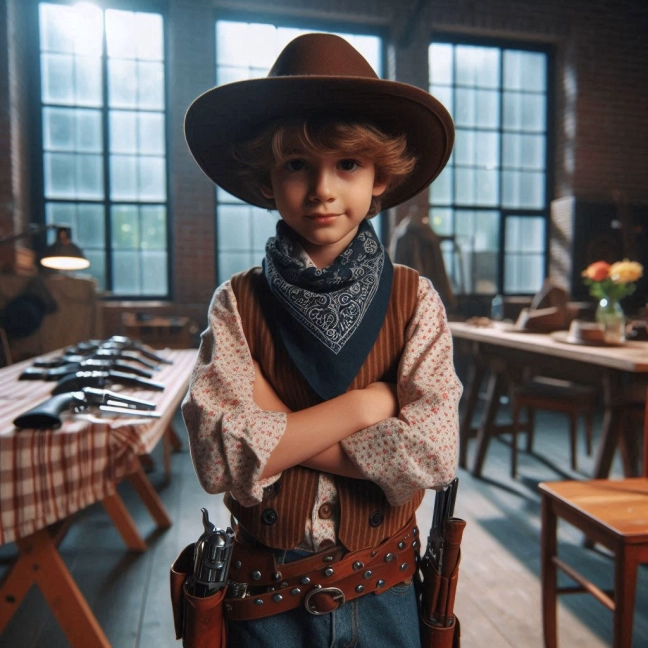 Face Swap with a Confident Cowboy and Conquer the Wild West