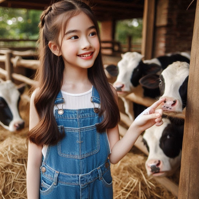 Swap Faces with a Smiling Cowgirl and Embrace the Rural Charm