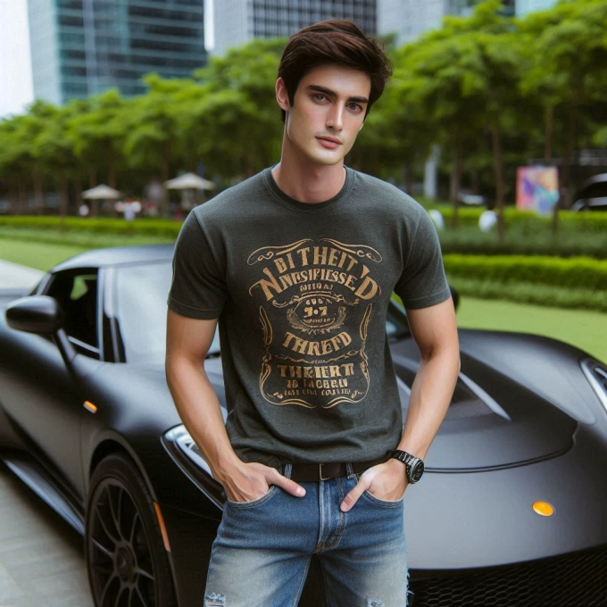 Transform Your Look: Face Swap with a Businessman and Lamborghini