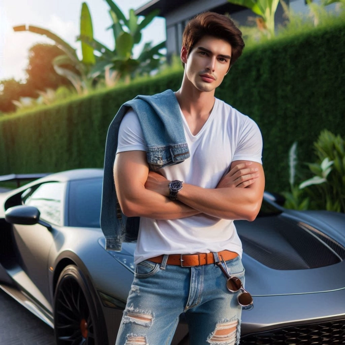 Swap Your Face with a Stylish Young Man and Revamp Your Look