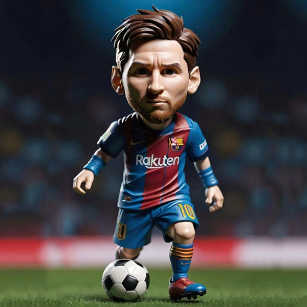 AI Face Swap Make Your Cartoon Self Lionel Messi Today