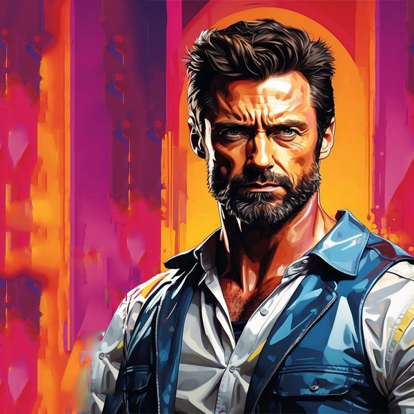 Transform Into Wolverine with AI Face Swap Featuring Hugh Jackman