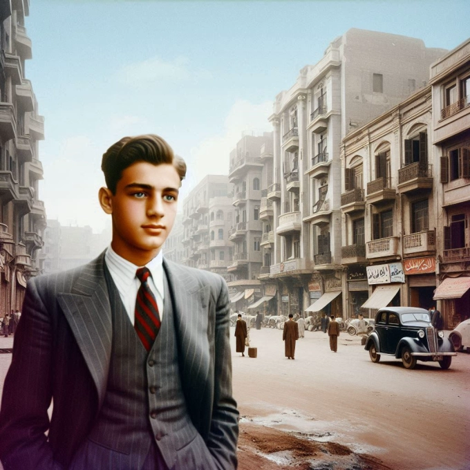 Experience 1940s Cairo by Swapping Your Face with a Local