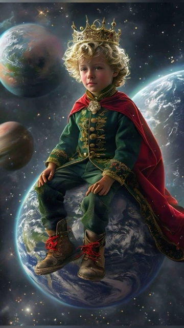 Become the Little Prince: Transform Your Face in Cosmic Worlds