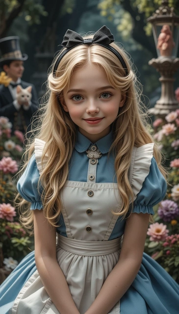 Become the Next Wonderland Star with Our AI Face Swap Tool