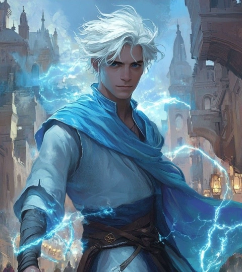 Face Swap Magic Unleash Your Icy Lightning Powers