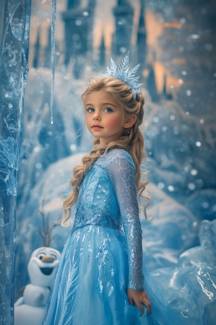 Be a Snow Queen with Our Face Swap Princess Tool