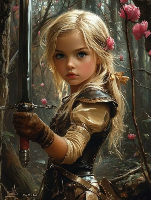 Transform Your Daughter into a Forest Sword-Wielding Heroine