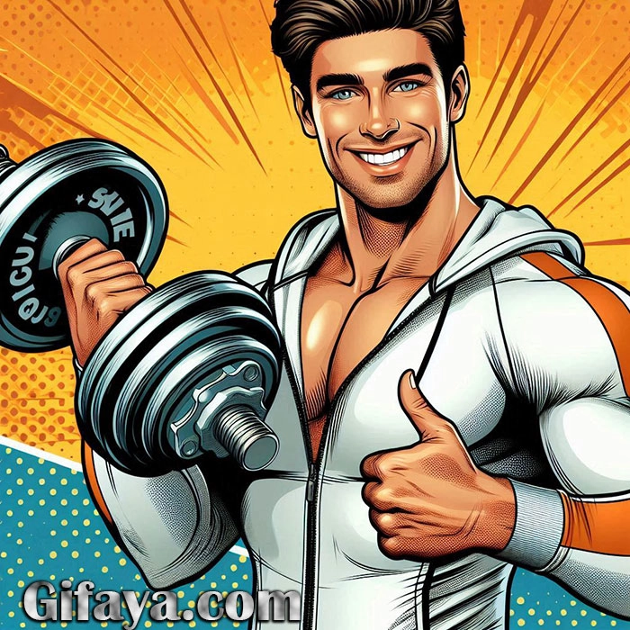 Transform Your Look with a Comic-Inspired Athletic Face Swap