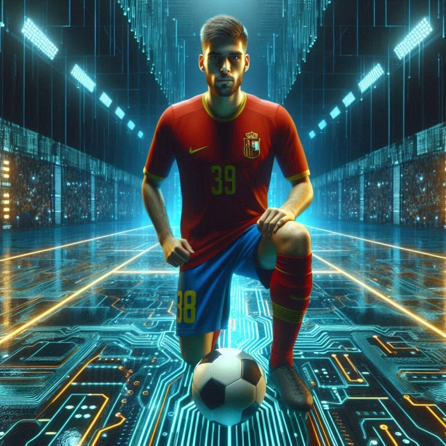 Transform Your Face into a Cyborg Soccer Hero Onfield