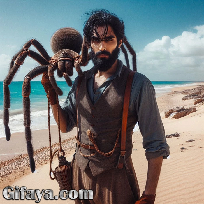 Explore the Desert Mystery with Our Face Swap to Spider Hunter