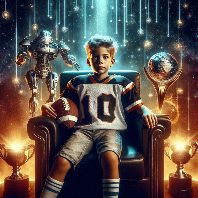 Become a Young Football Star Face Swap to Be a Little Hero