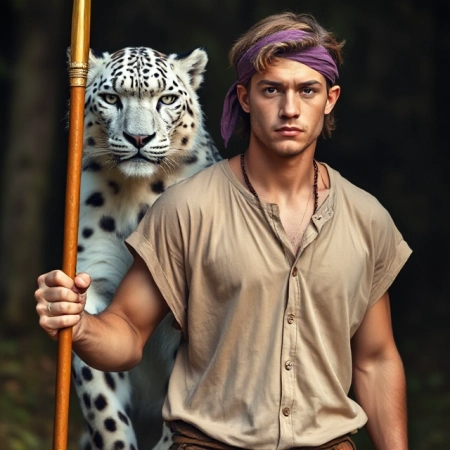 Face Swap Adventure Become a Hero Against Snow Tigers