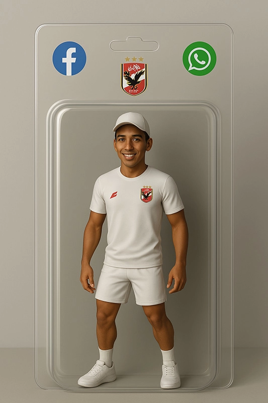Transform into Al Ahly's Hero with a Stylish Sports Look