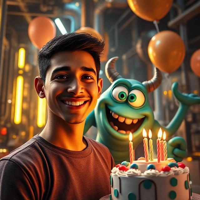 Transform Your Face with Cartoon Characters for Birthdays