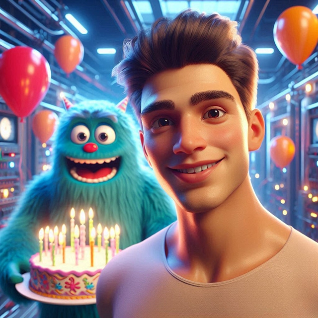 Transform Your Face into a Fun Cartoon for Your Birthday