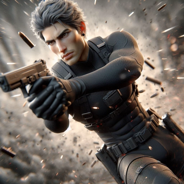 Be the Sniper Hero Transform Your Face into a Combat Fighter