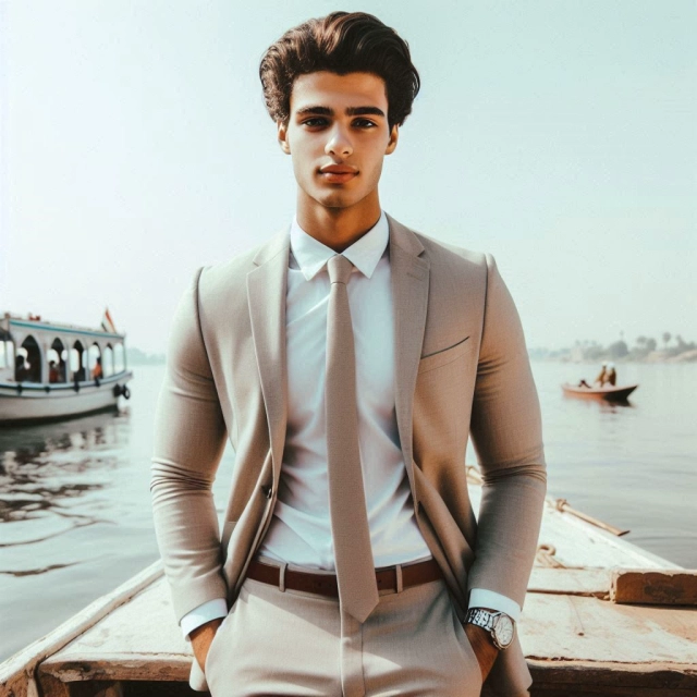Transform into a Stylish Businessman on the Nile