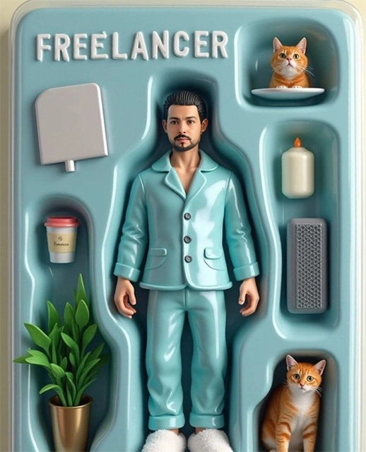 Transform into the Innovative Freelancer with Face Swap