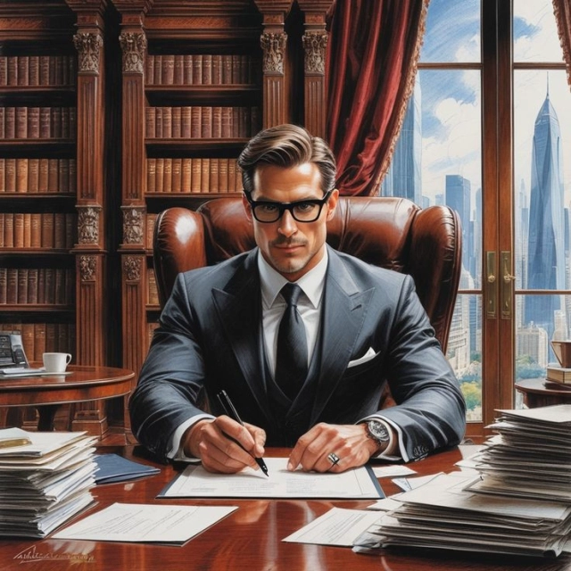 Transform Your Look to a Smart Expert in a Classic Library