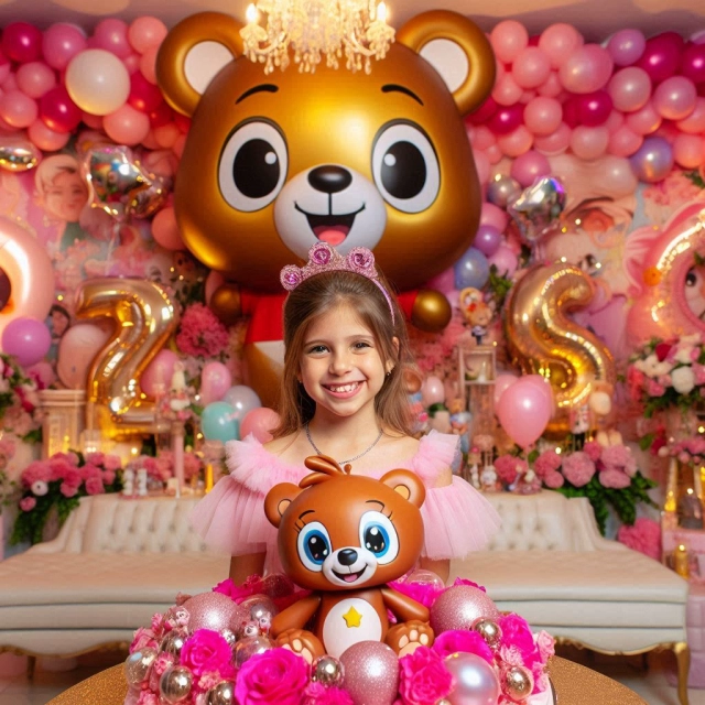Become a Princess at a Magical Birthday Party with Face Swap