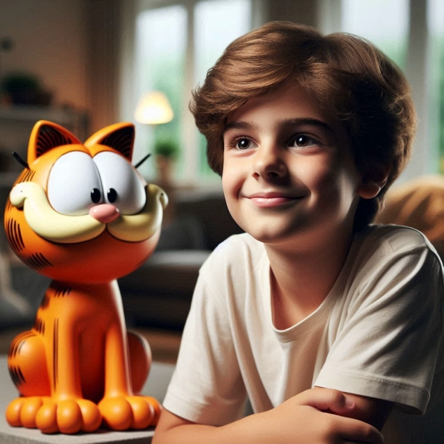 Face Swap Fun Be Garfield's Buddy and Capture Cat Moments