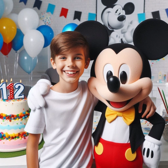 Swap Faces with Mickey Mouse for an Unforgettable Birthday