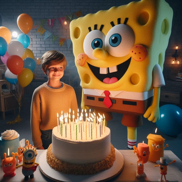 Celebrate Your Birthday with SpongeBob Face Swap Fun