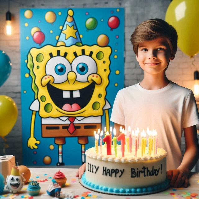 Celebrate Your Birthday with SpongeBob Face Swap Fun