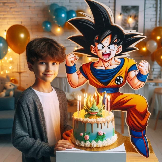 Become Superhero Goku on Your Birthday with Face Swap Tool
