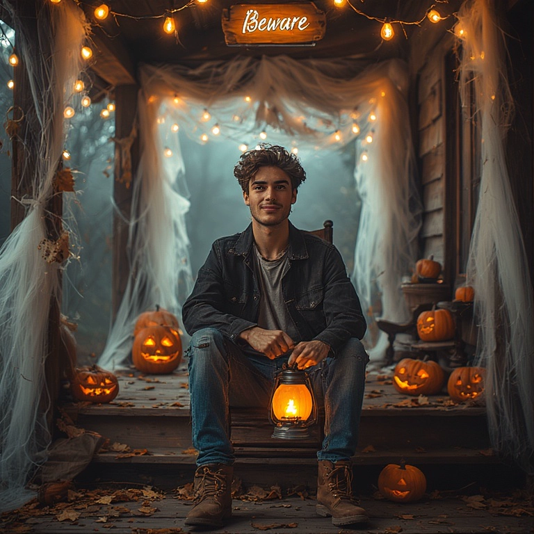 Transform Your Face on a Spooky Festive Halloween Porch