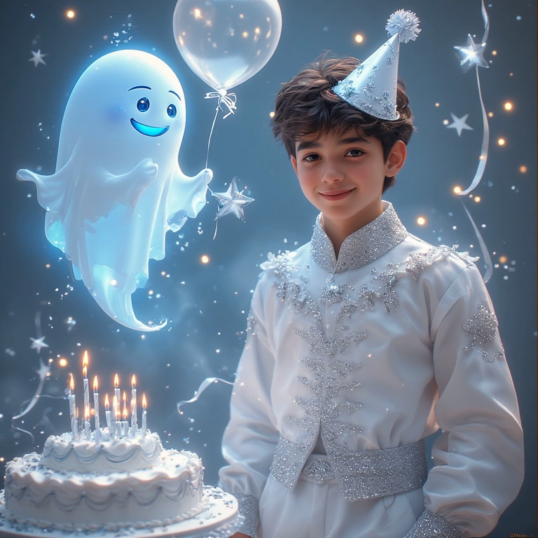 Step into a Magical Birthday Scene with Face Swap Magic