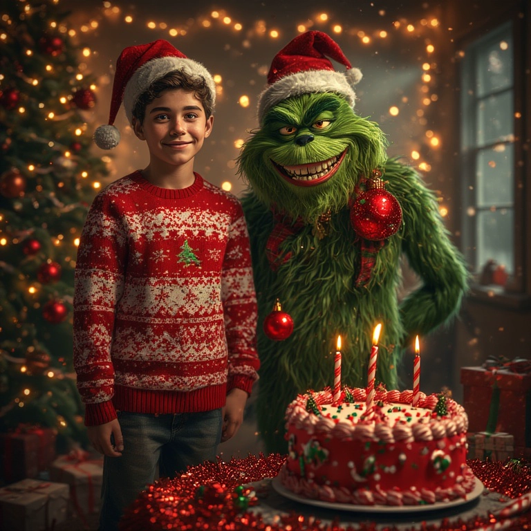Transform Your Holiday Photos with Grinch-Themed Magic
