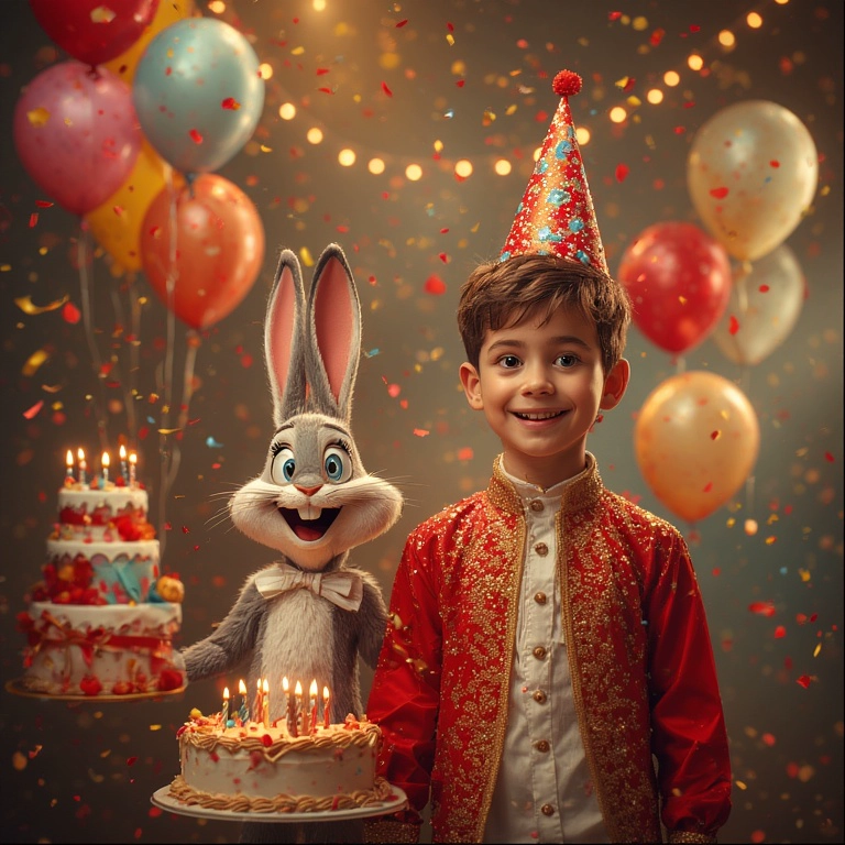 Transform into a Party Star with Bugs Bunny Magic