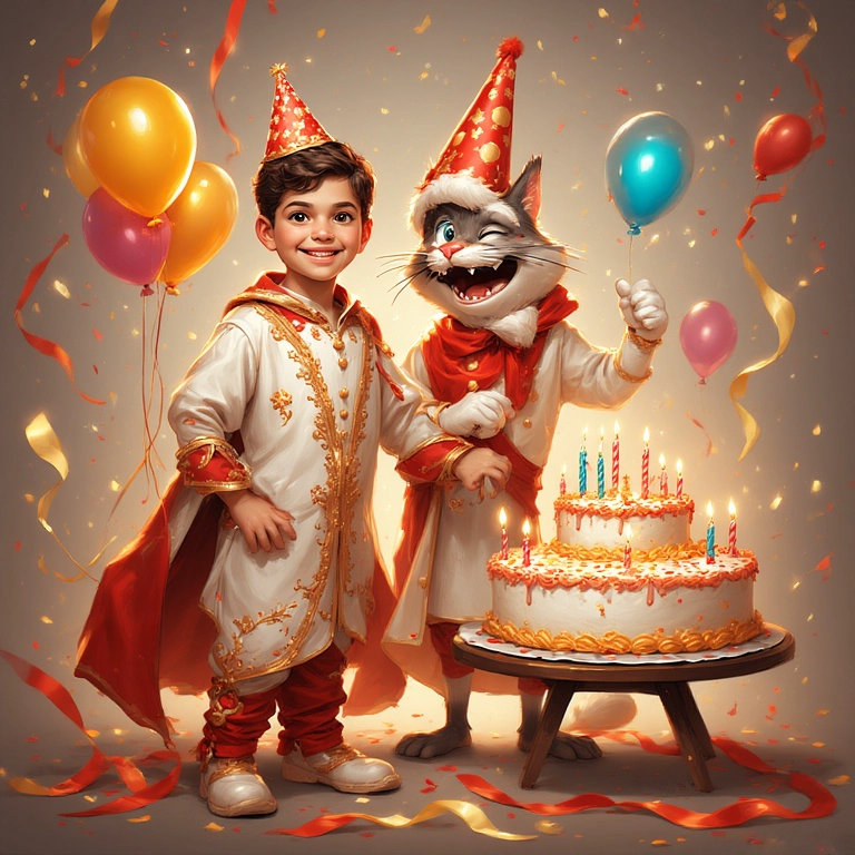 Join the Birthday Bash with a Fun Face Swap Adventure